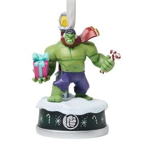 Hulk Holiday Light Up Living Magic Sketchbook Ornament